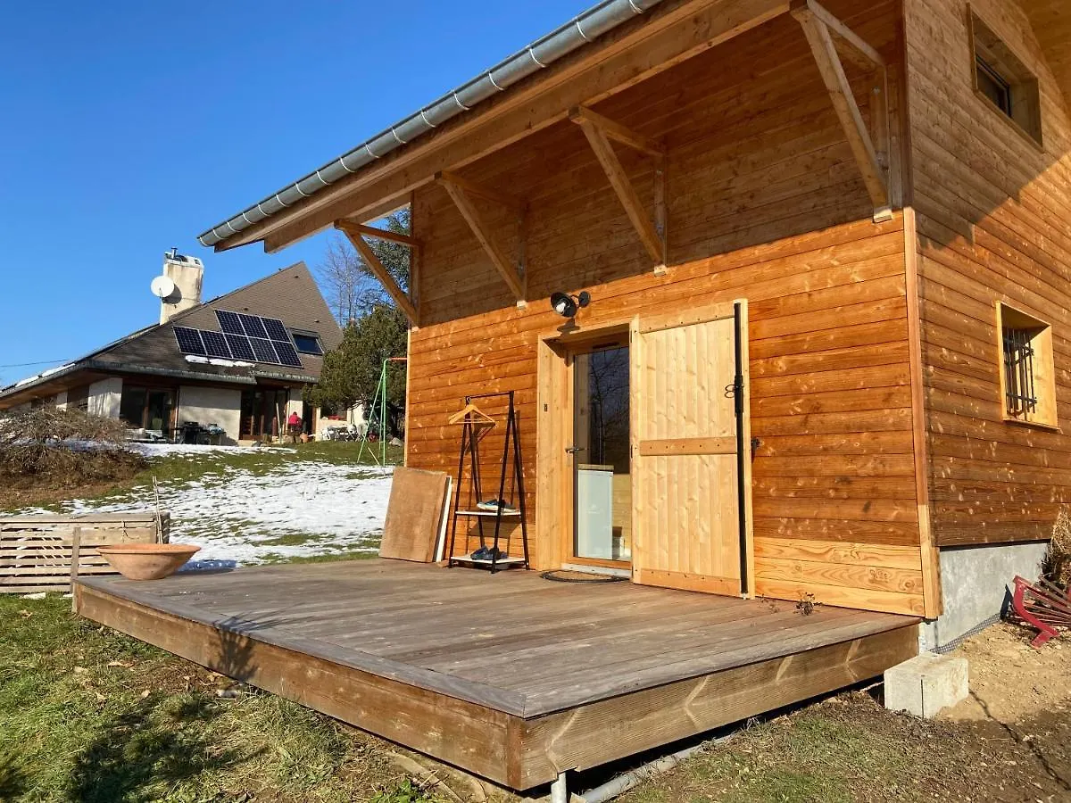 Chalet Villa La cabane du bonheur à Pinet